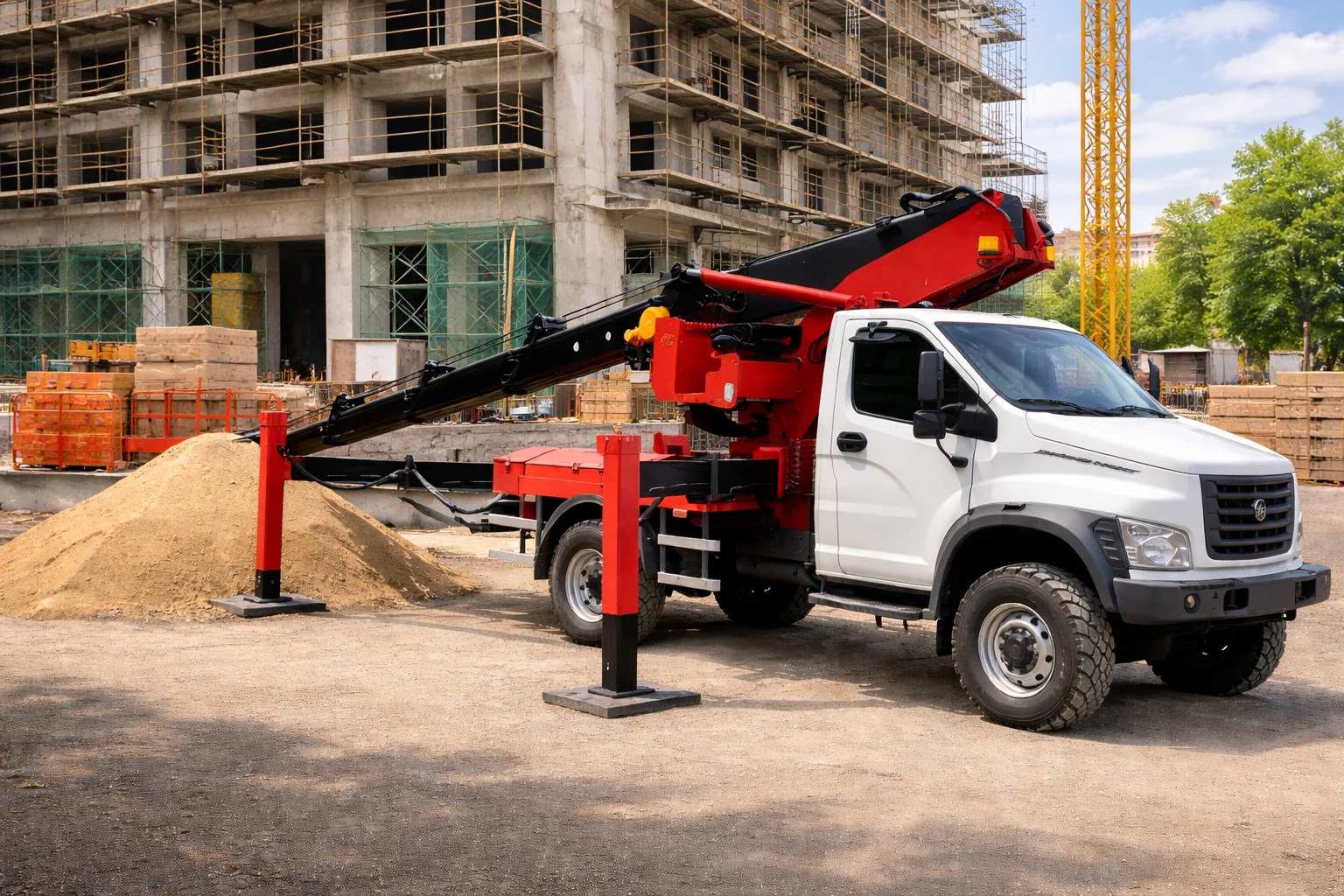 Автовышка вездеход 30 метров