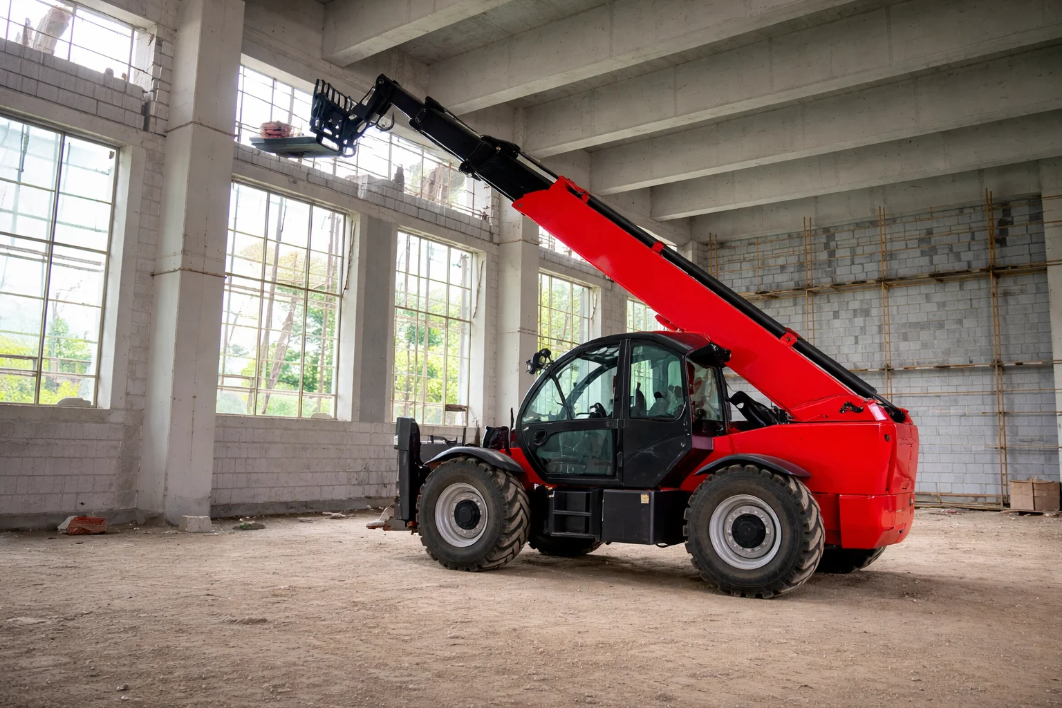 Телескопический погрузчик